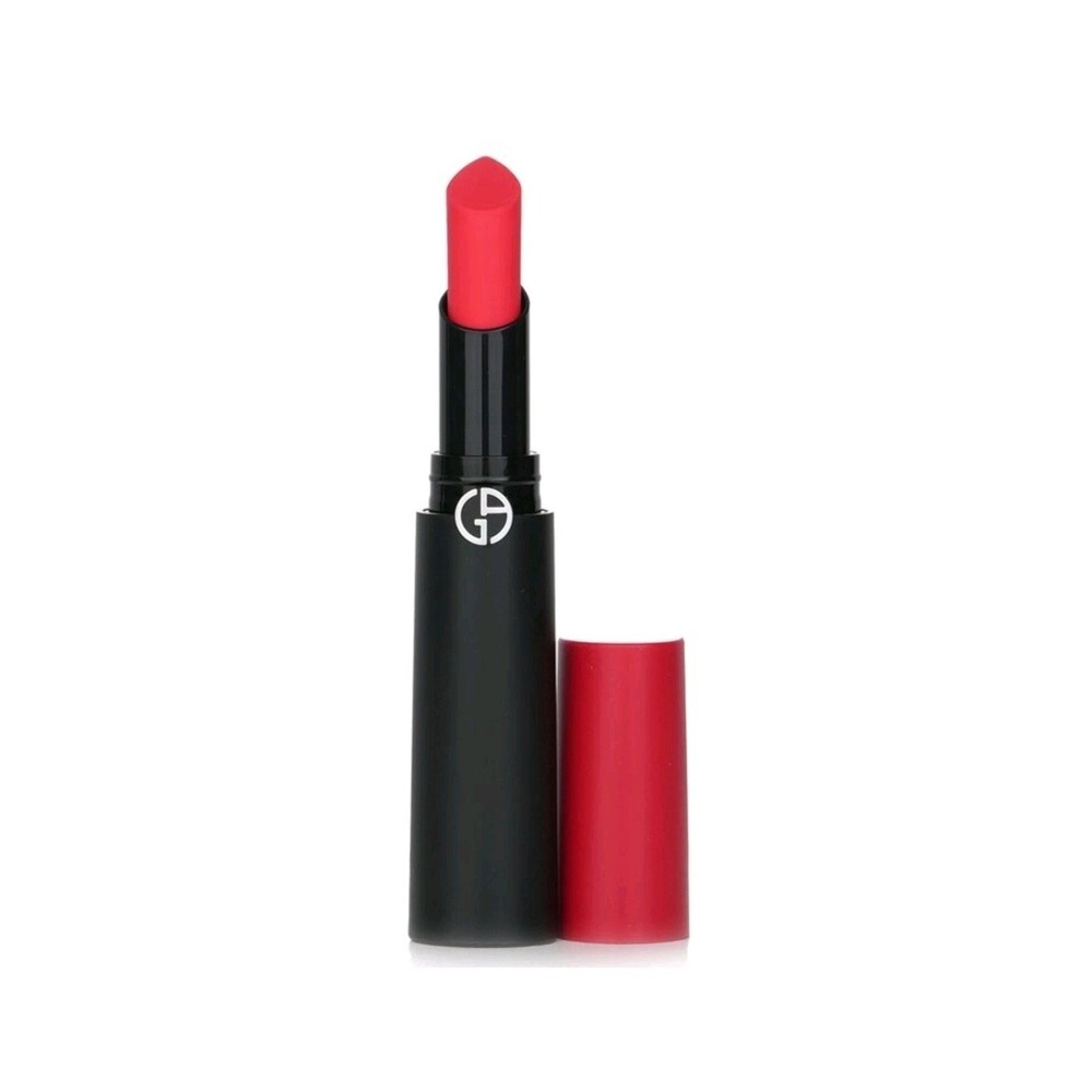 Giorgio Armani Lip Power Matte Lipstick 307 Ecstatic Longwear Intense Pink Red